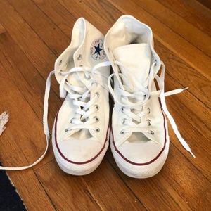 White high top converse